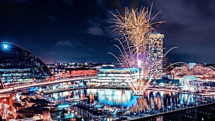 Darling Harbour Fireworks