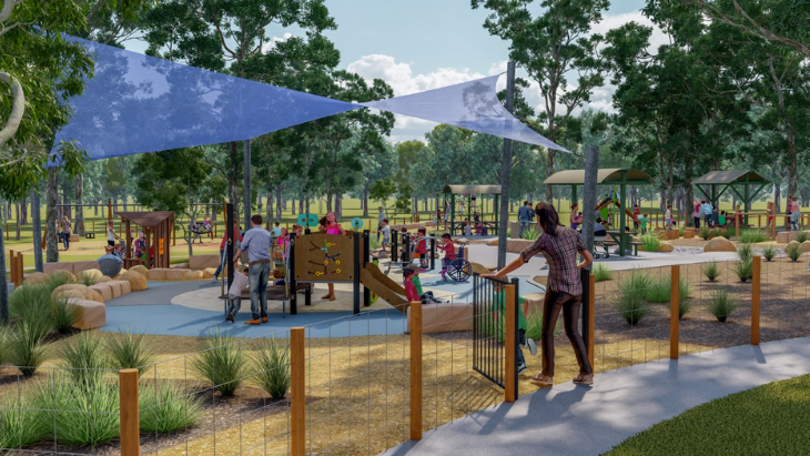 Queen Elizabeth Park Playground
