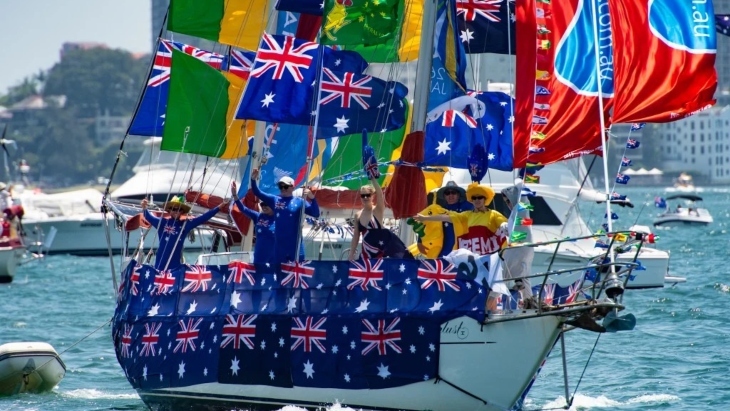 Australia Day Harbour Parade 2023