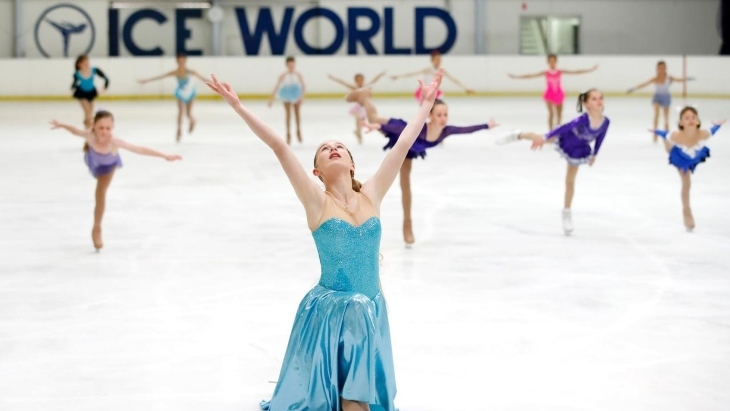 Ice skating in Brisbane