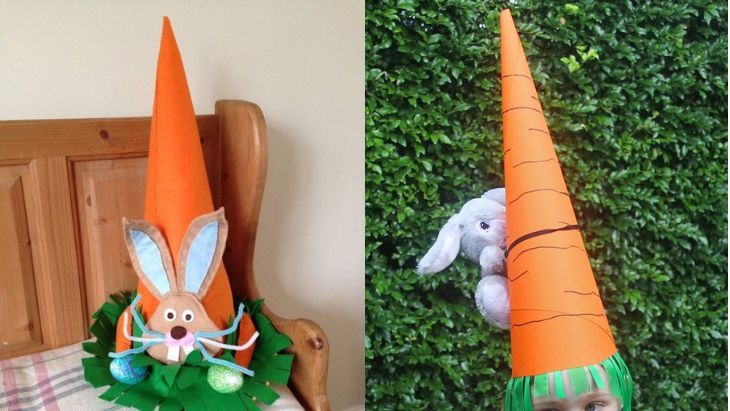 Carrot Hats Easter Hat Parade