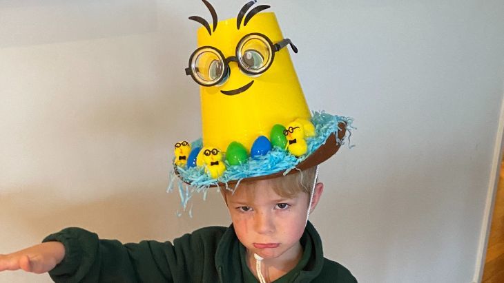 Minions Easter Hat