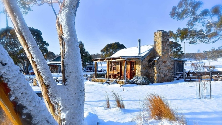 Winter cabins in NSW