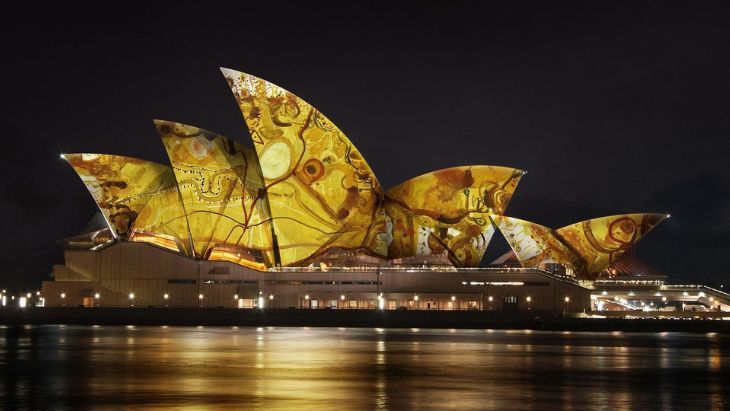 Lighting of the Sails