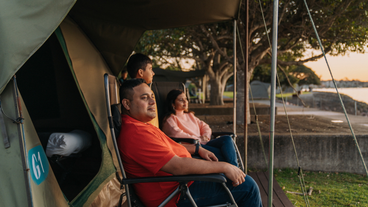 cockatoo island camping staycation