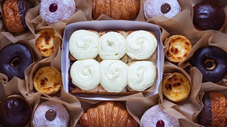 Cinnamon scrolls in Sydney