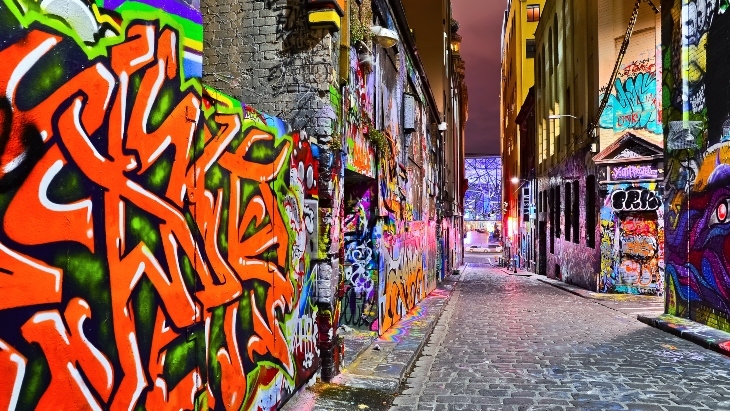 Hosier lane Melbourne