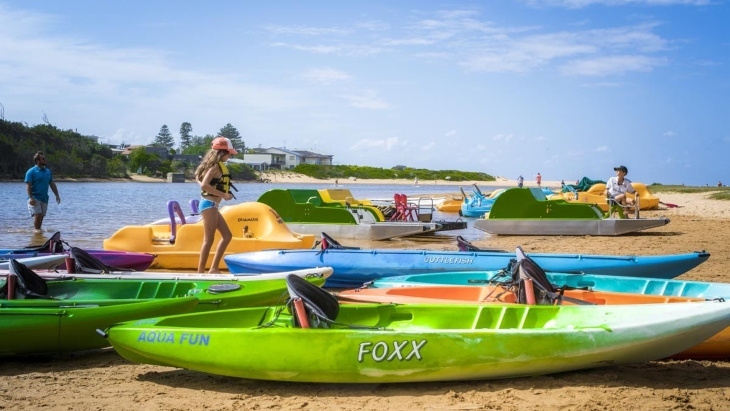 Aquafun onĀ Avoca Lake