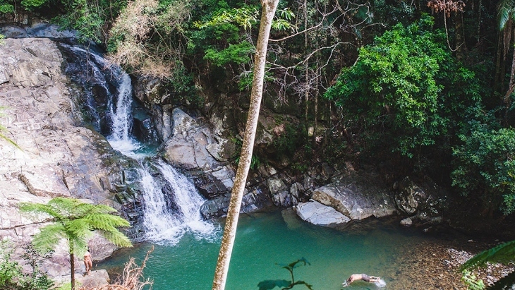 Waterfalls near Brisbane