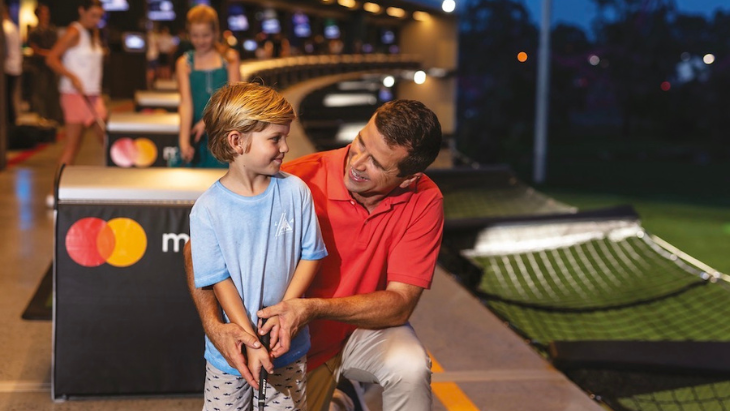 Swing into fun topgolf