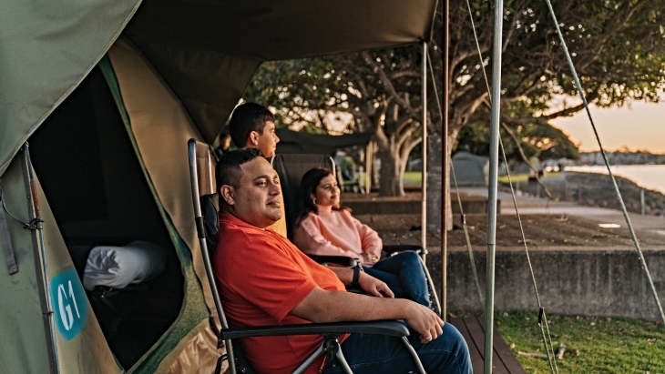 Cockatoo Island Camping