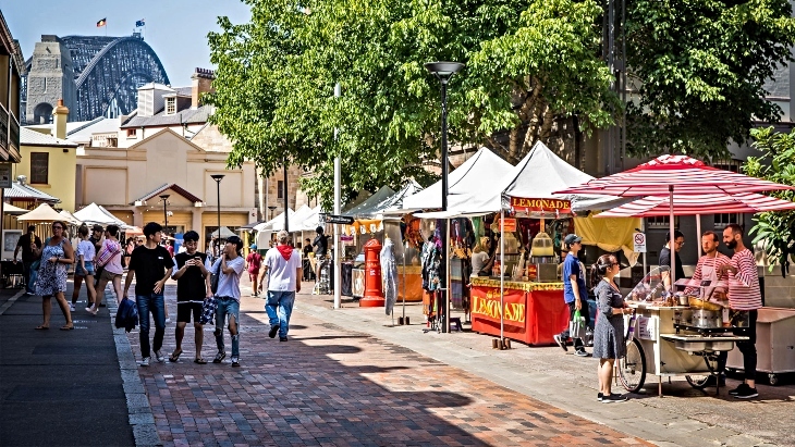 Best Markets in Sydney - The Rocks
