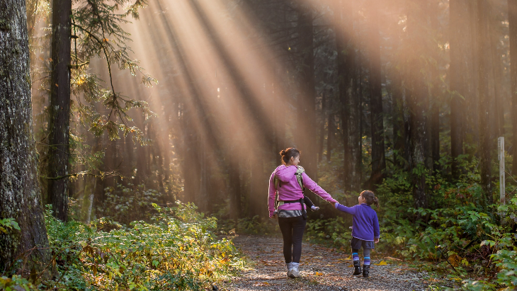 Bushwalking with kids