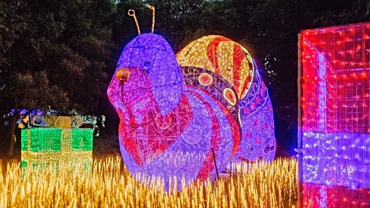 Hunter valley gardens christmas lights discount