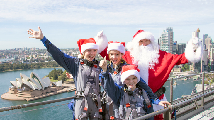 BridgeClimb Santa at the Summit