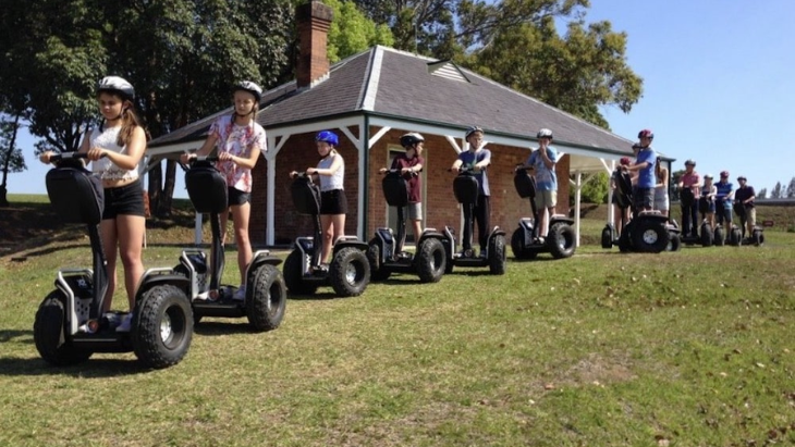 Segway in Sydney Olympic Park