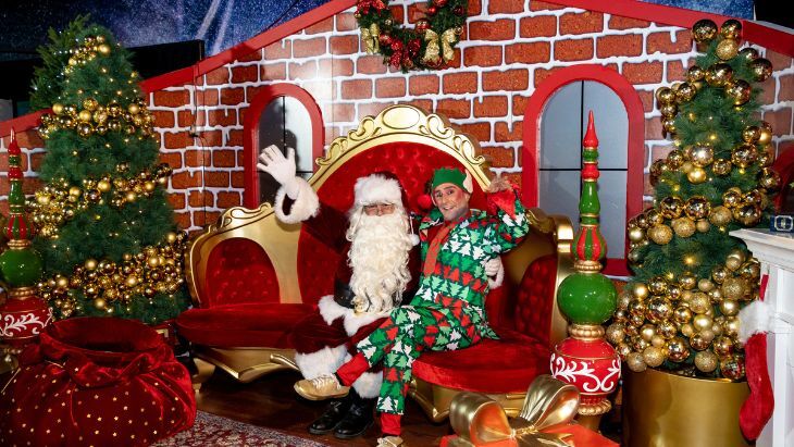 Santa at Sydney Zoo