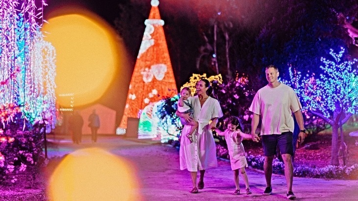 Hunter Valley Gardens Christmas Lights Spectacular