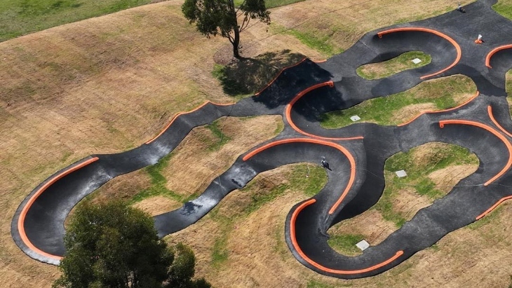 Bike tracks in Sydney