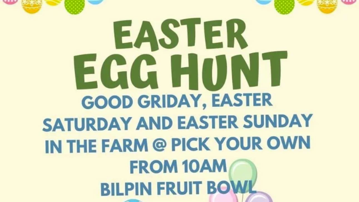 Bilpin easter egg hunt