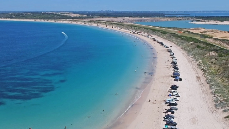 Sydney's secret 4WD beach