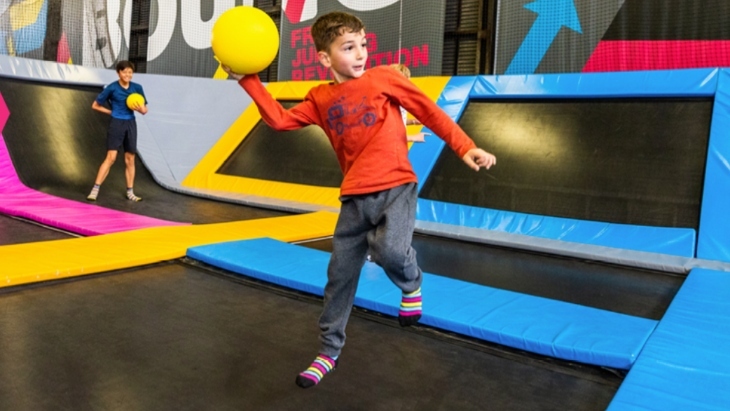 Dodgeball at Bounce