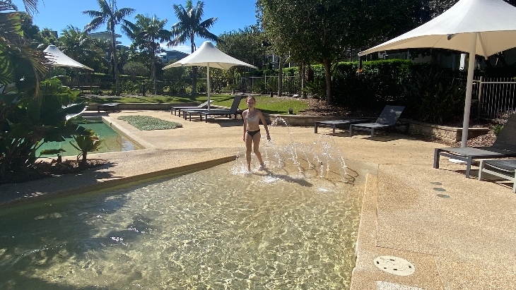 Rock pool at Pullman Magenta Shores Resort