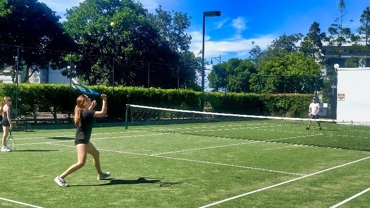 Tennis courts at Pullman Magenta Shores Resort