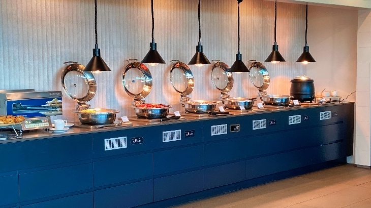 Breakfast buffet at Pullman Magenta Shores Resort