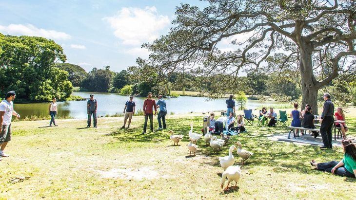 Picture-perfect picnics at Centennial Parklands.