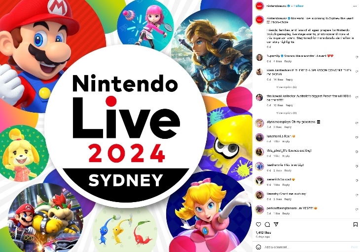 Nintendo Live Sydney