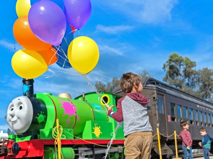 Day Out With Thomas: Bubble Tour at the NSW Rail Museum