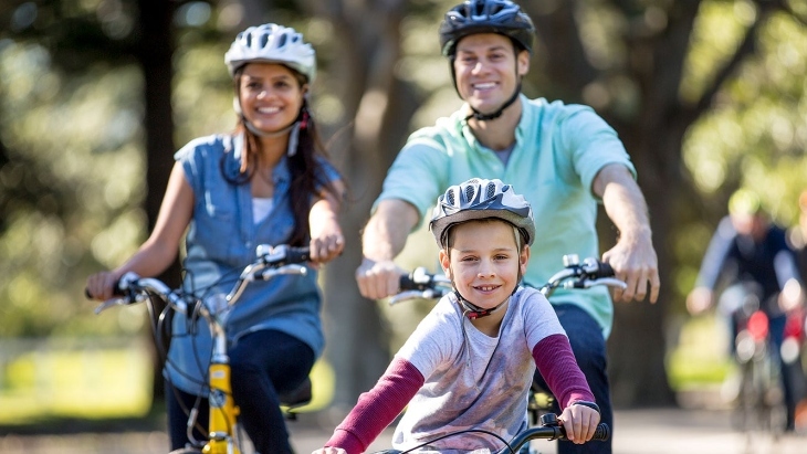 Free bike hire at Centennial Parklands