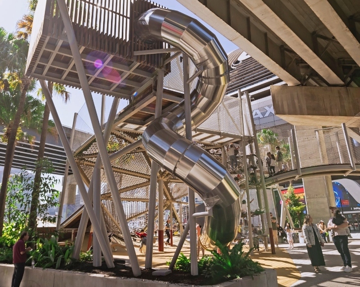 New playground at Darling Harbour