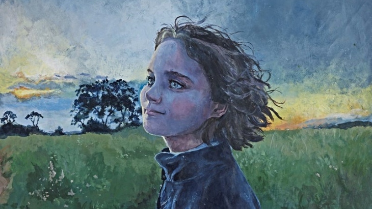 Young Archie at the Art Gallery of New South Wales