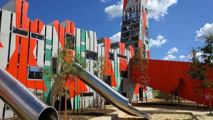 Slide into Bungarribee Park