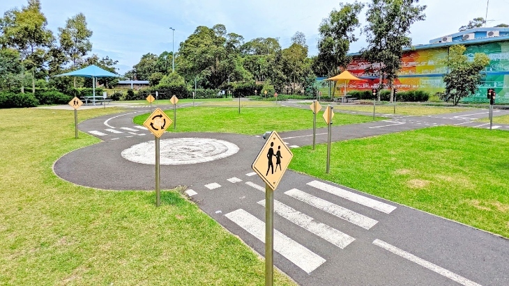 Bike tracks in Sydney