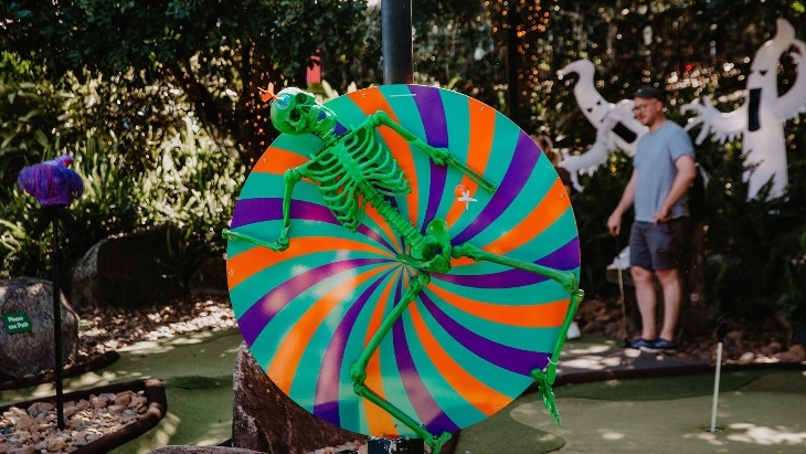 Spooky Putt Putt at Victoria Park