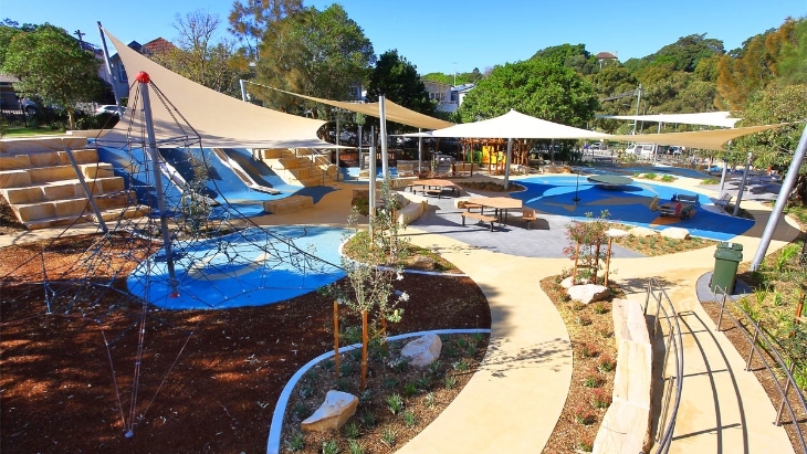 Inclusive playgrounds in Sydney