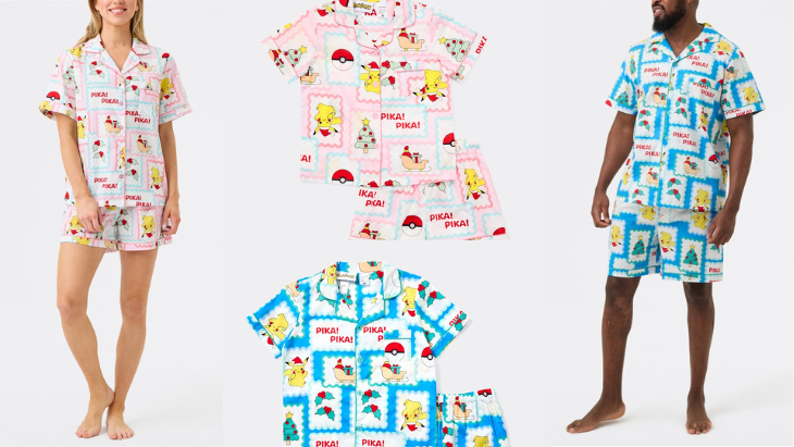 Matching Pokemon pyjamas