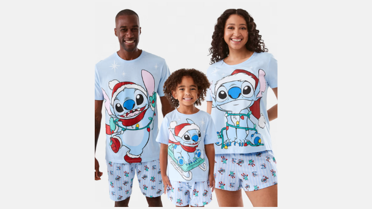 Matching family Christmas pyjamas