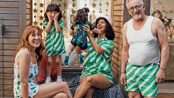 Matching family Christmas pyjamas