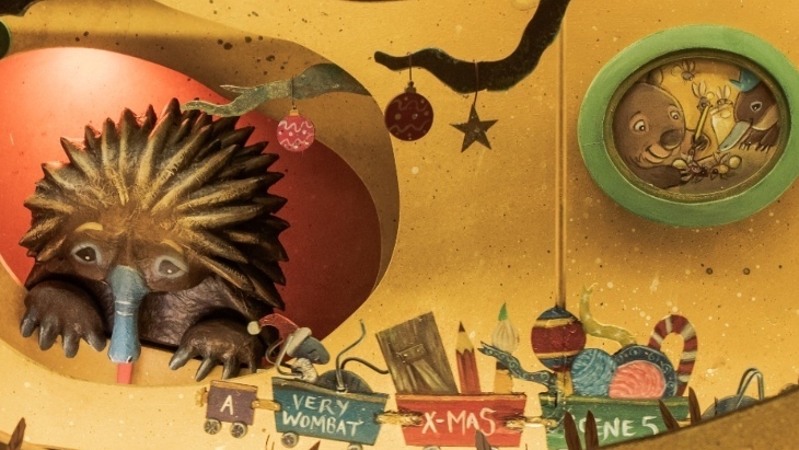 David Jones Christmas Windows 2024