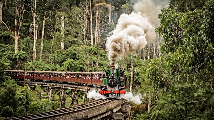 Puffing Billy Belgrave to Lakeside Return Tickets