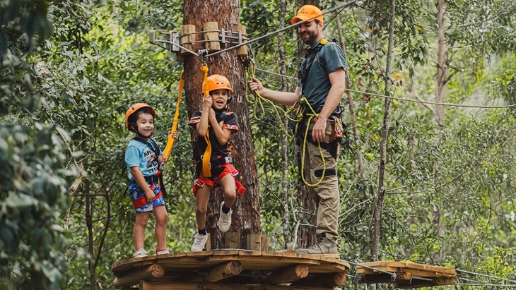 Wildnets Treetop Ropes Course
