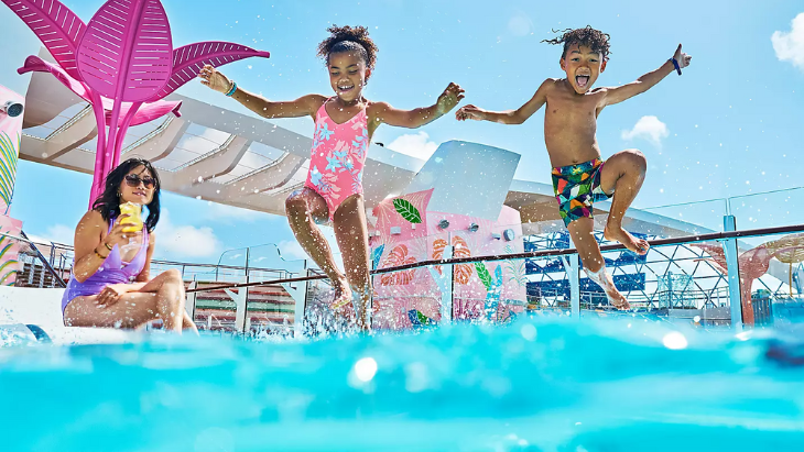 Ovation of the Seas pools