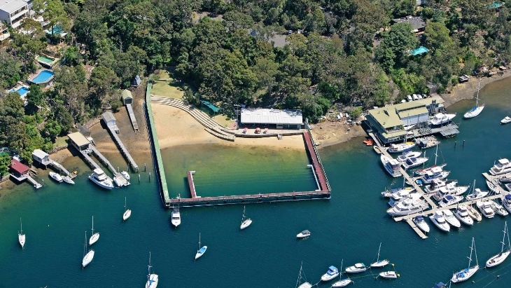 Northbridge Baths aerial photo