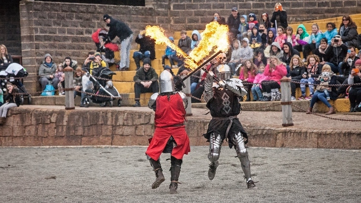 Knights of Fire at Kryal Castle
