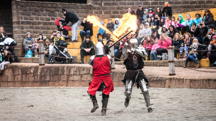 Knights of Fire at Kryal Castle