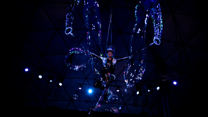 Sydney Fringe Kids Flying Bubble Show